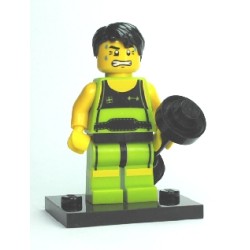 Minifigures Series 2 Col02-10 Weightlifter